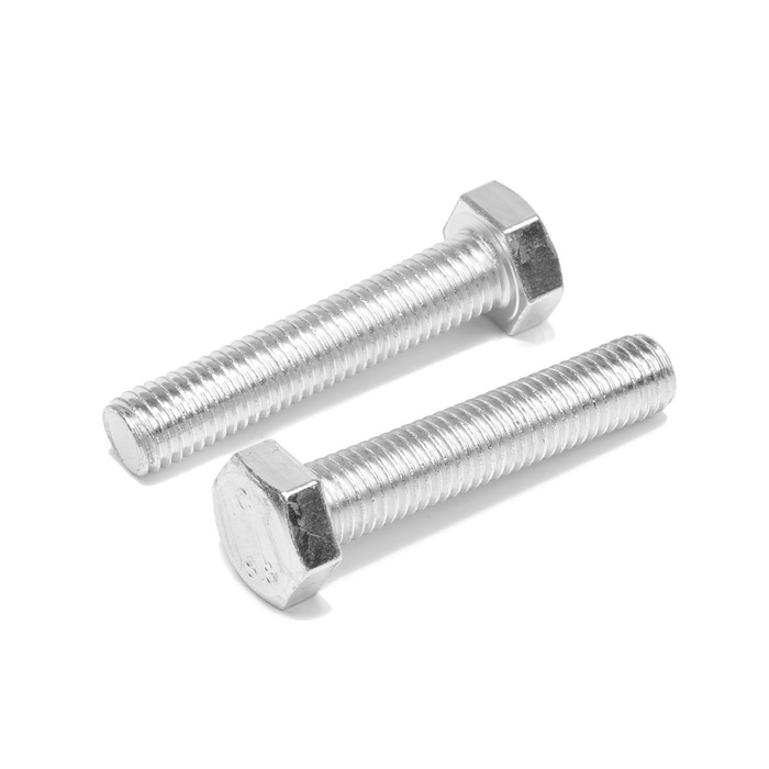 Болт ТУНДРА, оцинкованный, DIN 933, класс прочности 8.8, М12×60 мм, 5 кг.