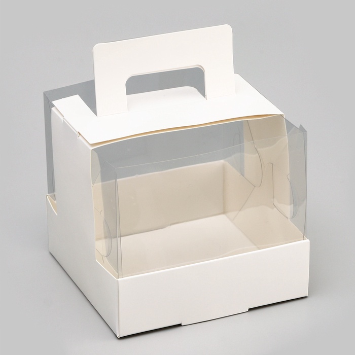 Кондитерская упаковка под бенто торт, 11×11×10 см