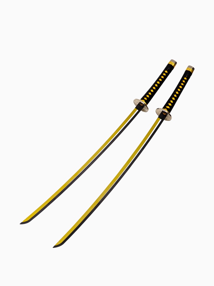 Макет оружия «Сувенирные парные катаны», заплечные, 86.5×72×7.5 см