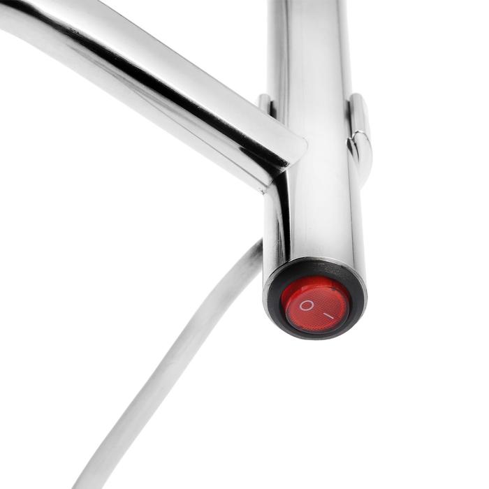 Полотенцесушитель электрический ТЕРА «Виктория», 500×800 мм, 6 перекладин