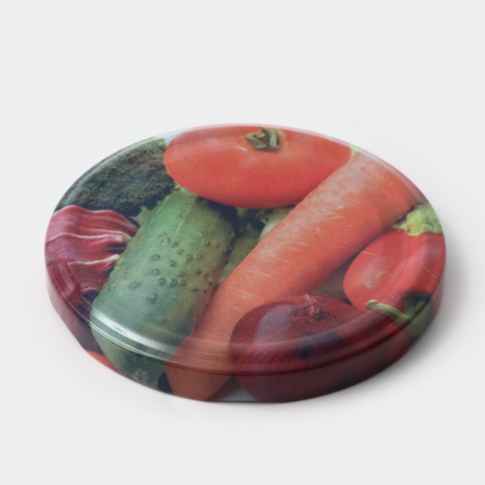 Крышка для консервирования «Элитная», ТО-89 мм, жесть, винтовая, лак, литография, фасовка 20 шт., МИКС