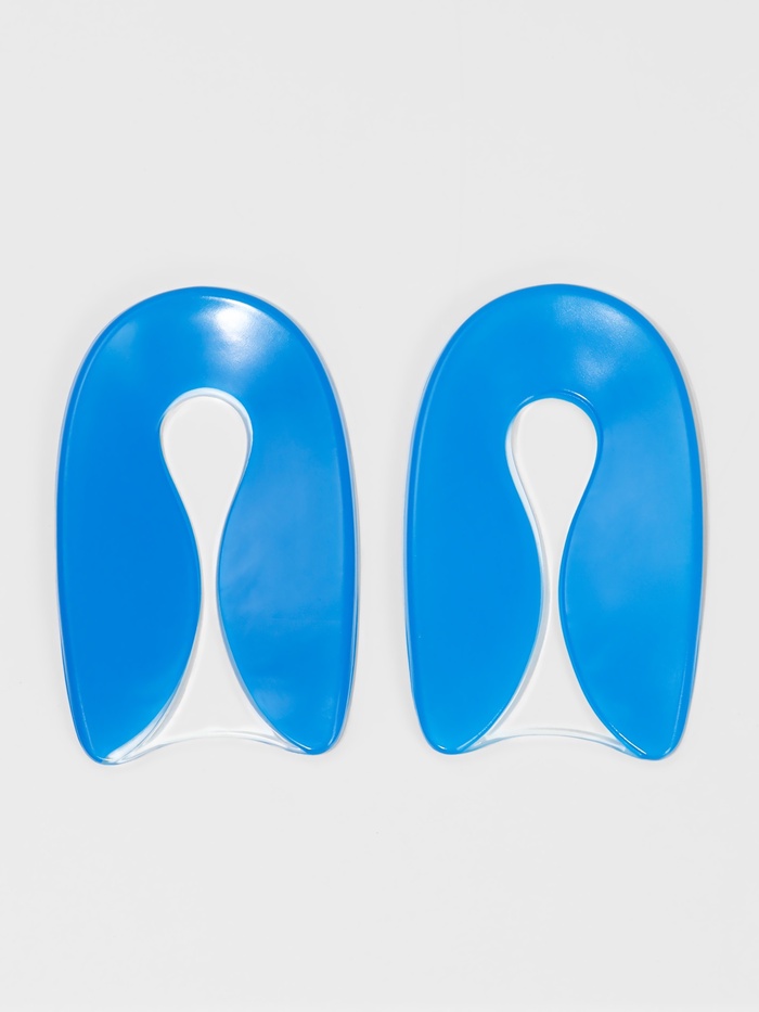 Подпяточники для обуви, на клеевой основе, L р-р, пара, синие