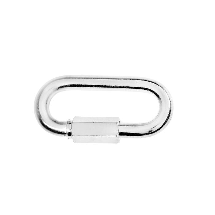 Карабин винтовой ТУНДРА krep, М10, оцинкованный, 1 шт.