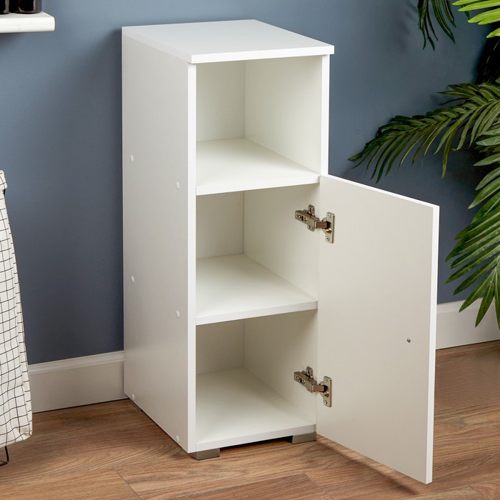 Тумба для ванной комнаты «Кварта 30», 1 открытая секция, 836×350×300 мм, цвет белый