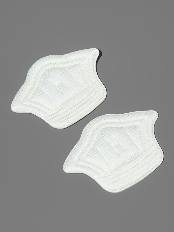 Пяткоудерживатели для обуви, на клеевой основе, 11×7.8 см, пара, белые