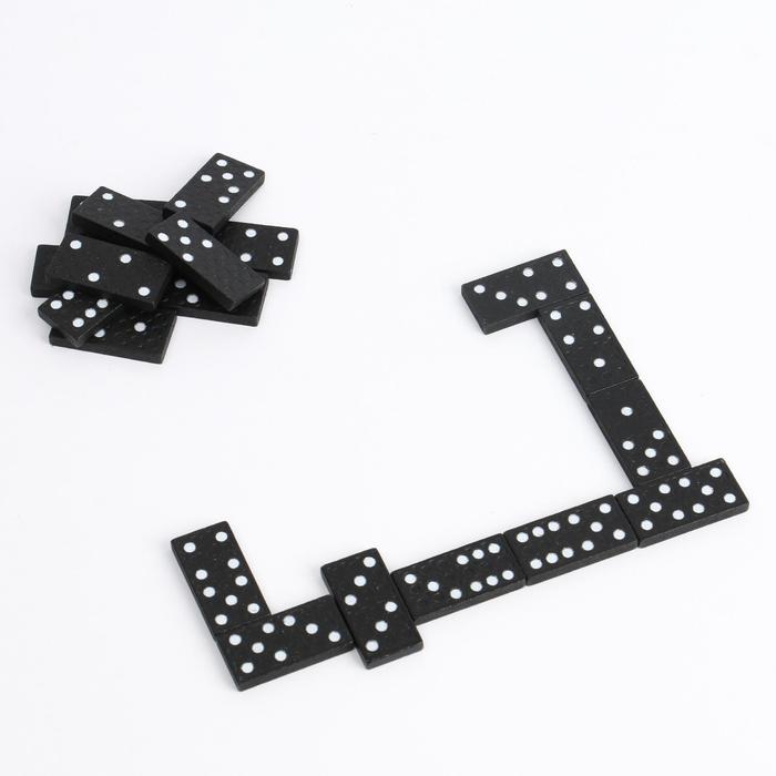 Домино Время игры «Командирское», 28 шт., 15×5×3 см, костяшка 4×2 см