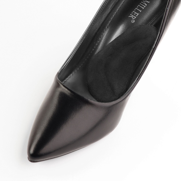 Супинаторы для обуви, на клеевой основе, 9.7×5.5 см, пара, чёрные