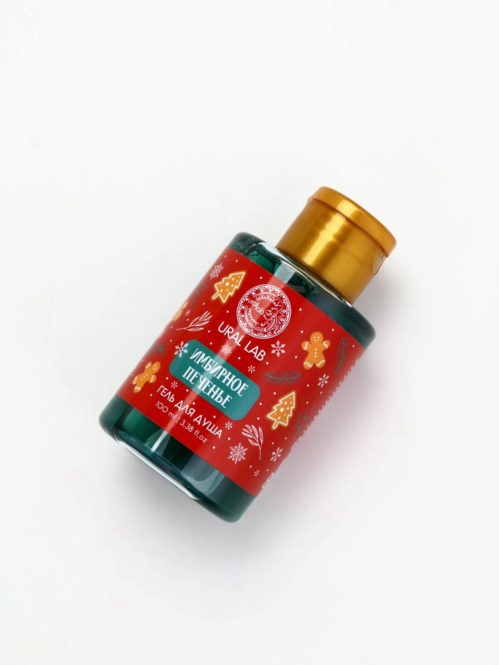 Гель для душа, хвойный аромат, 110 мл, URAL LAB