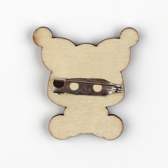 Значок флуоресцентный, 3.1×3.3 см