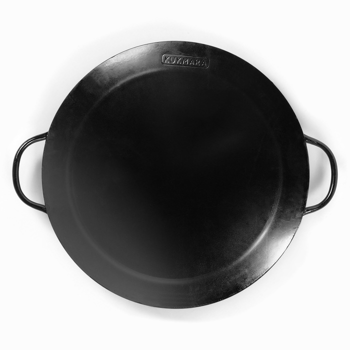 Садж KUKMARA, стальной с эко-воронением, d=390 мм, толщина 2 мм