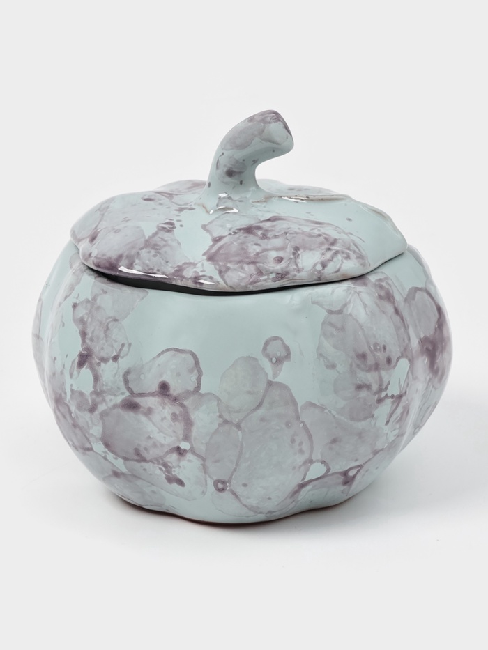 Горшок для запекания Борисовская керамика «Тыква», 600 мл, серый