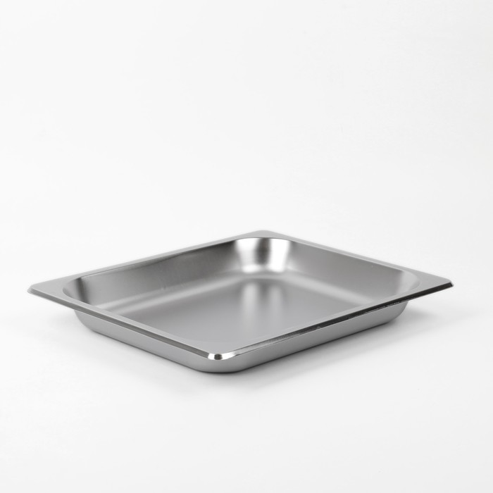 Гастроёмкость GN 1/2 Hanna Knövell, 40 мм, 32.5×26.5×4 см, толщина 0.6 мм, нержавеющая сталь
