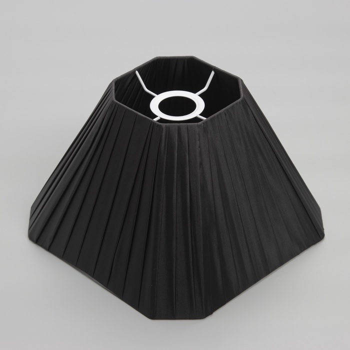 Абажур BayerLux, Е27, черный, 28×28×18 см