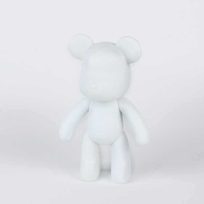 Игрушка помпонами «Медведь», фиолетовая