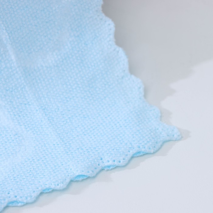 Набор салфеток для уборки, 30×30 см, микрофибра, 160 г, 5 шт., МИКС