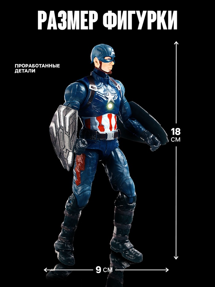Игрушка, фигурка «Мстители. Капитан Америка»