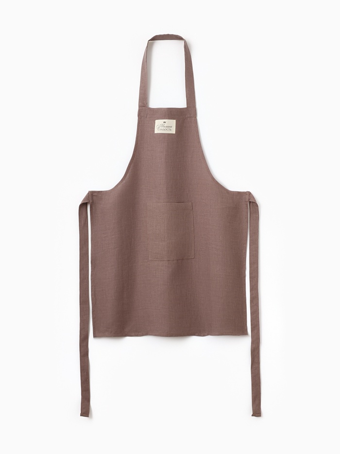 Набор фартуков «Этель» Family, женский 60×70 см, детский 50×60 см, 100% лён