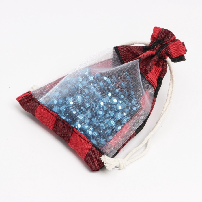 Льняной мешочек для хранения украшений, подарков, трав, 10×14 см, набор из 5 штук