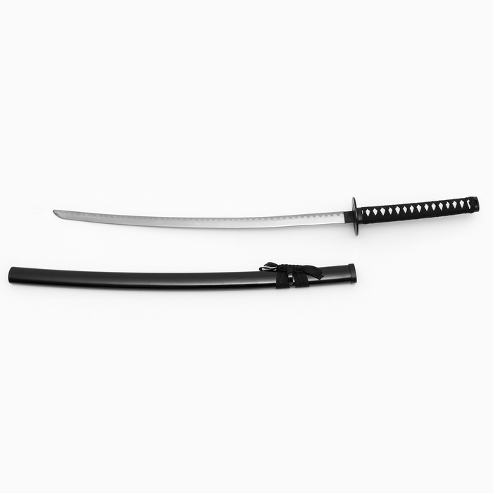 Макет оружия «Сувенирная катана. Минору», 100 см, чёрный глянец
