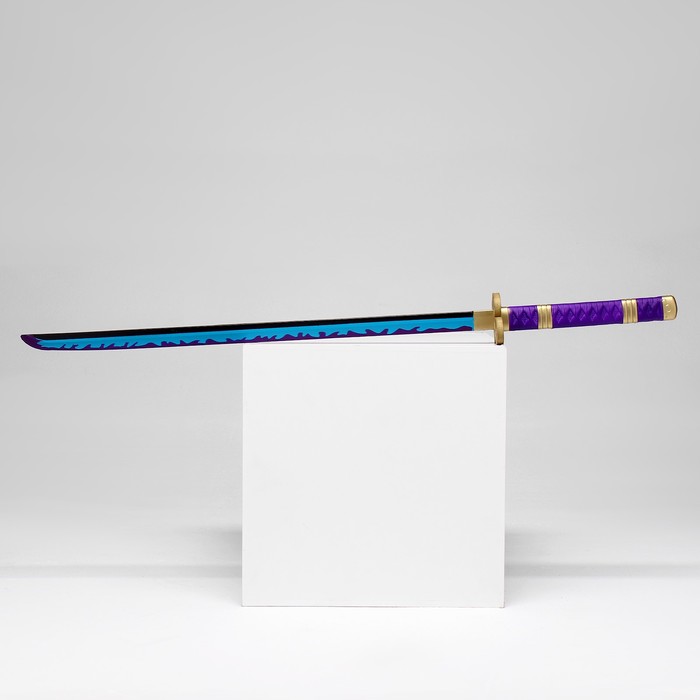 Макет оружия «Сувенирная катана Энма», 102 см, фиолетовая, пенополистирол