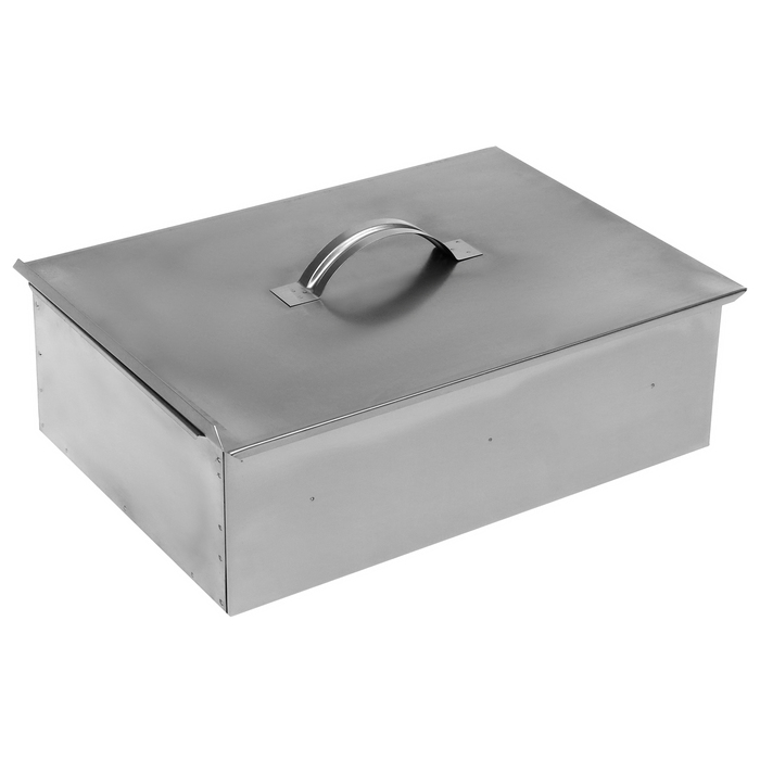 Коптильня maclay, одноярусная, 38.5×28×14.5 см, сталь 0.5 мм