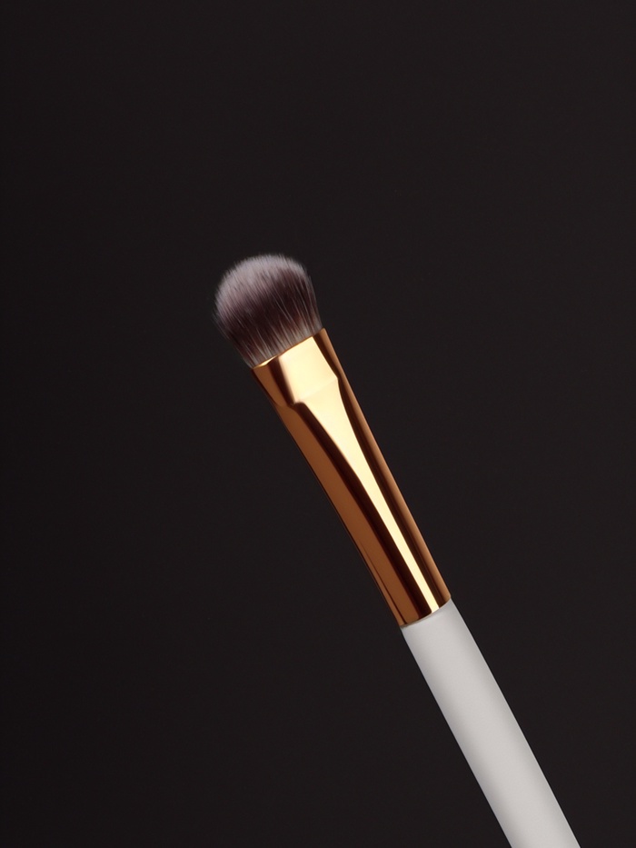 Кисть для макияжа White, 17.5 (± 1) см, белая