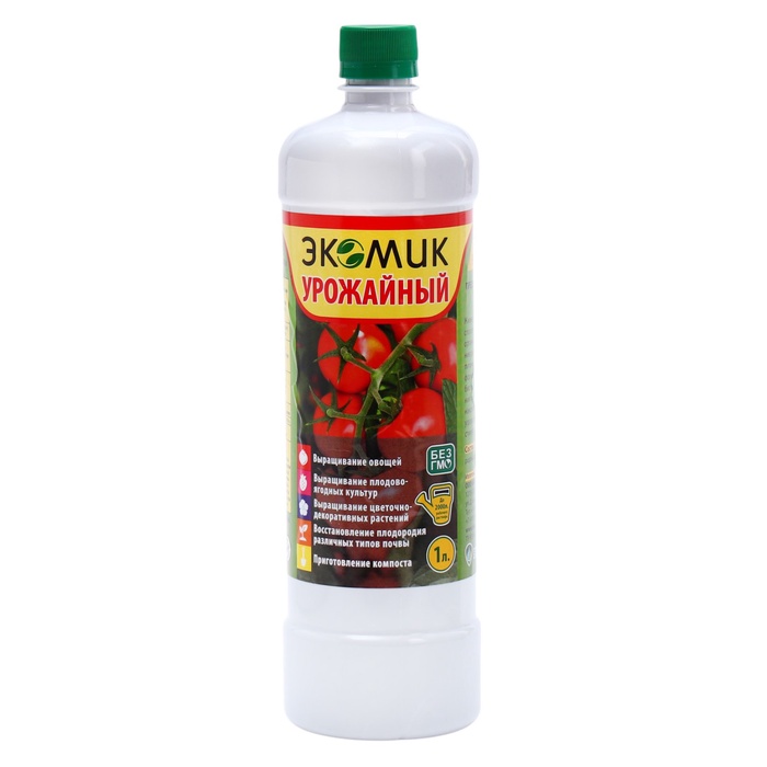 Биоудобрение, стимулятор «Экомик урожайный», для всех видов культур, 1 л