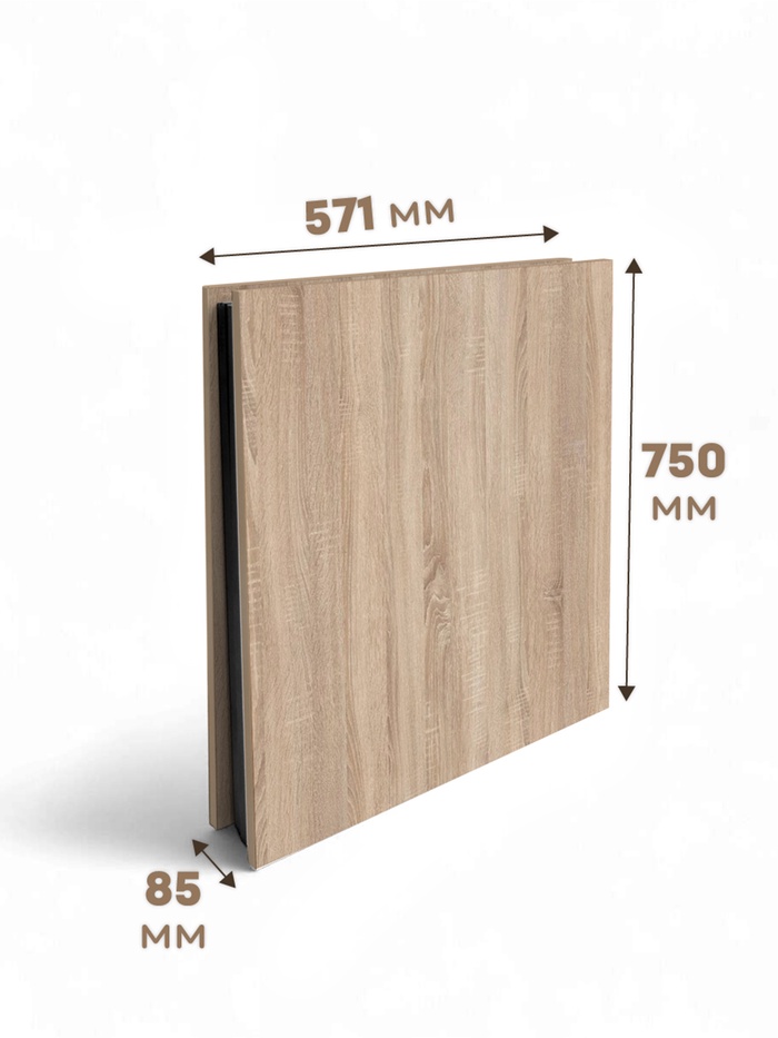 Стол кухонный раскладной «Джой», 790(1500)×571×750 мм, цвет дуб сонома