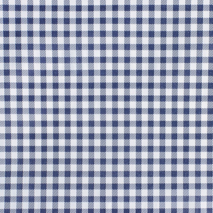 Клеёнка на стол Доляна «Клетка», на нетканой основе, ширина 137 см, рулон 20 м, МИКС