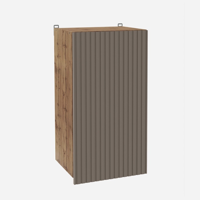 Шкаф навесной «Ника», 400×317×746 мм, цвет коричневый софт МДФ/дуб вотан