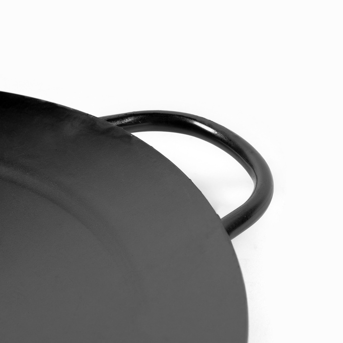 Садж KUKMARA, стальной с эко-воронением, d=390 мм, толщина 2 мм