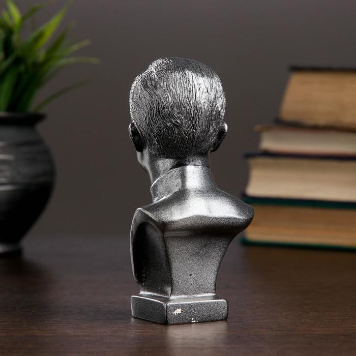 Бюст «Дзержинский», фигурка гипс, металлик, 6×12×6 см