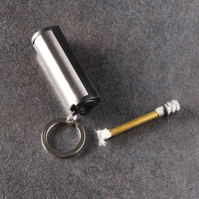 Вечная спичка «Сильва» туристическая 6.5 см, с кольцом