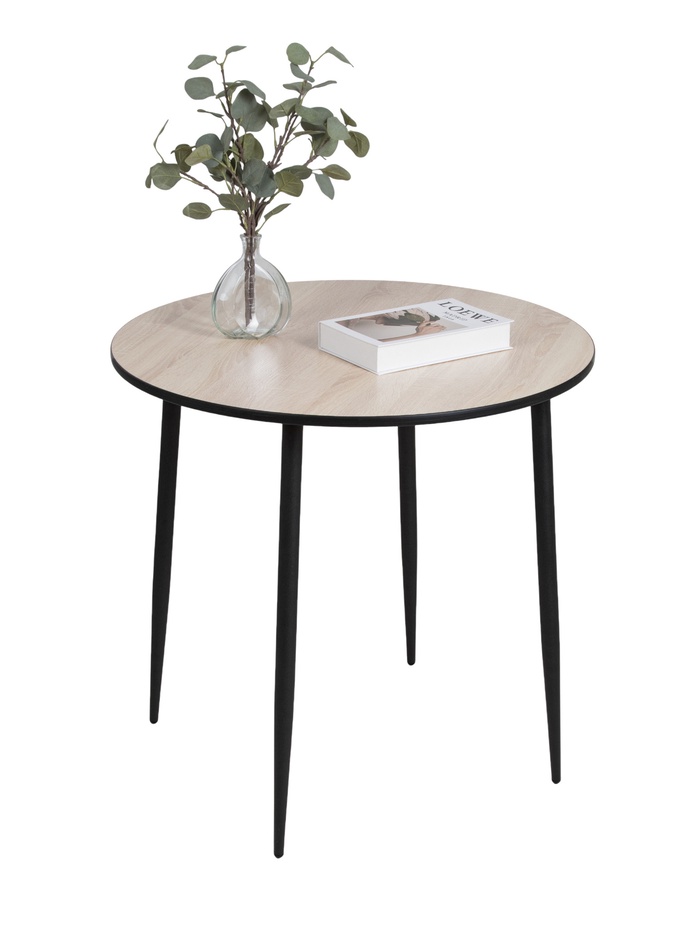 Стол кухонный круглый «Лакси», 785×785×755 мм, цвет дуб сонома