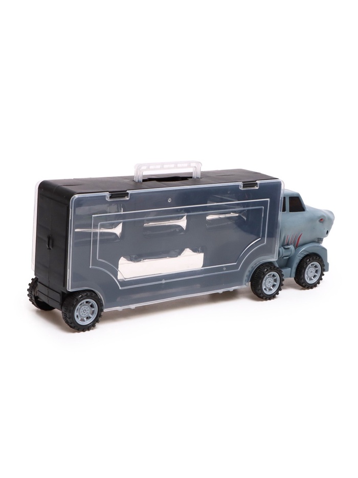 Грузовик «Акула. Перевозчик», с машинками 6 шт.