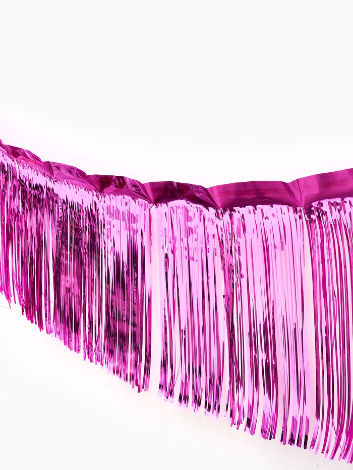 Гирлянда «Дождик», 3 метра, цвет фиолетовый