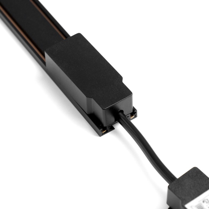 Коннектор для шинопровода гибкий Ultra, чёрный