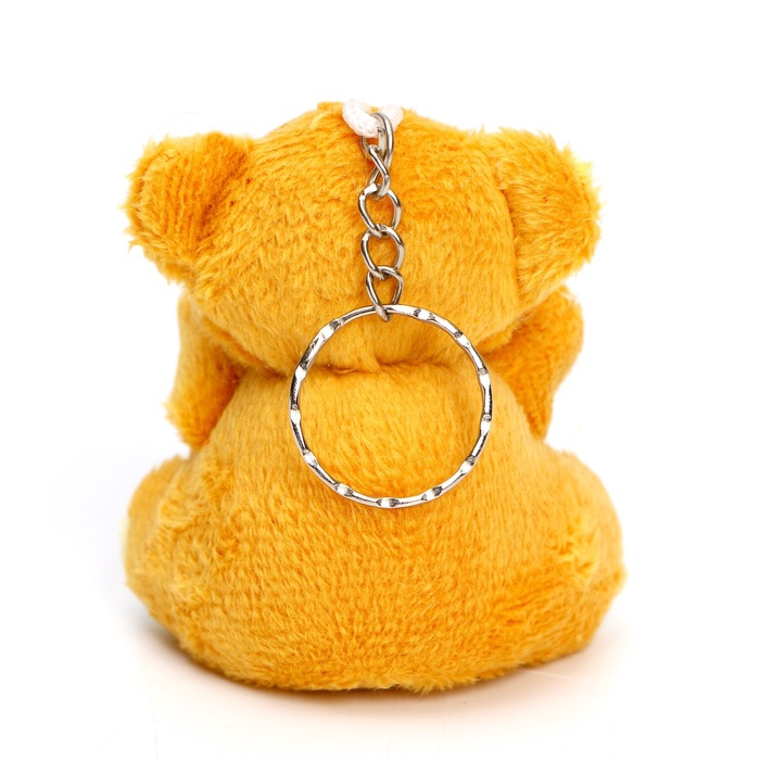 Брелок - мягкая игрушка «Мишка с сердцем», набор 3 шт., МИКС