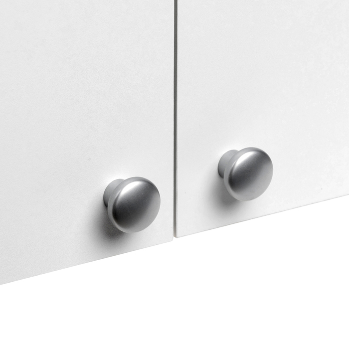 Шкаф навесной для ванной комнаты «Клик Мебель. Пронто», 2 полки, 480×240×800 мм, цвет белый