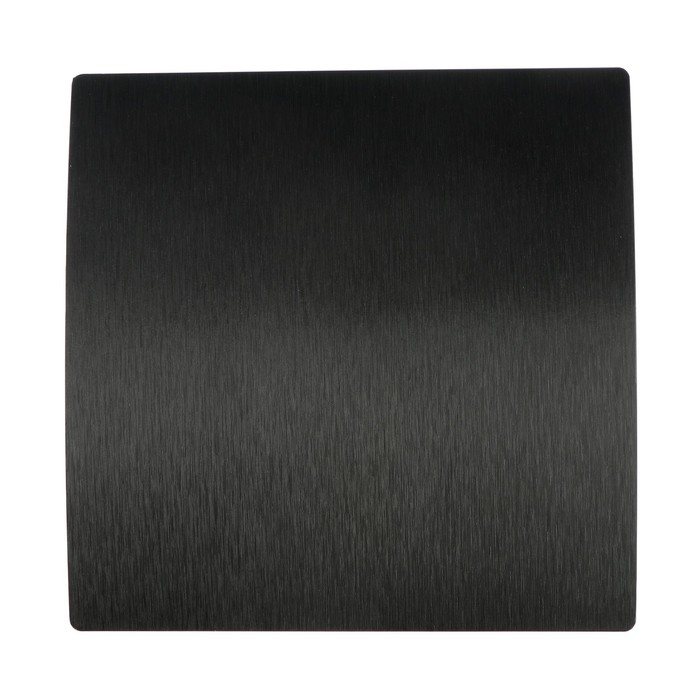 Вентилятор вытяжной «КосмоВент» KVB100, d=100 мм, 33-41 дБ, без выключателя, матовый черный