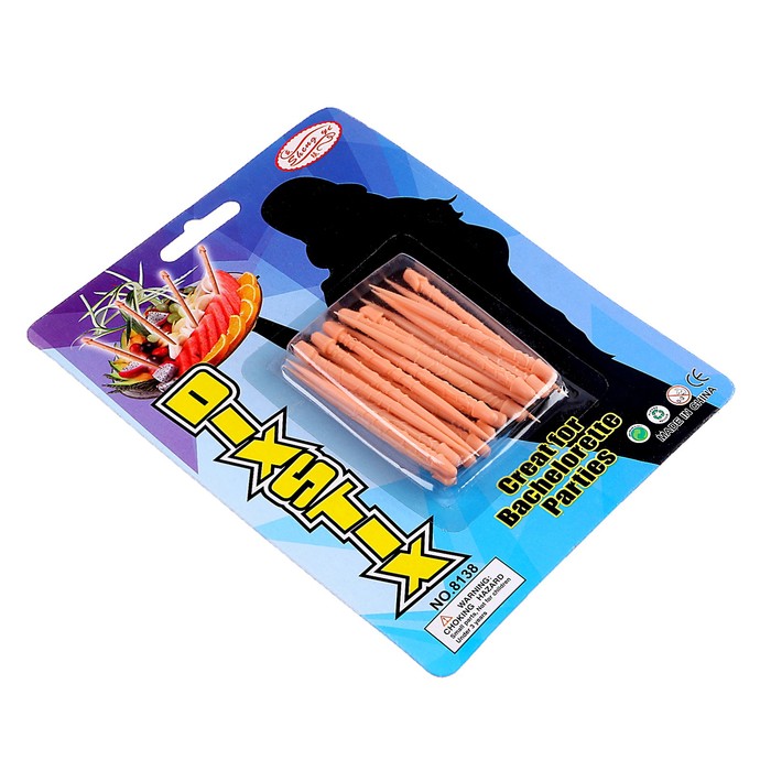 Шпажки для канапе «Шалун», набор 20 штук, 18+