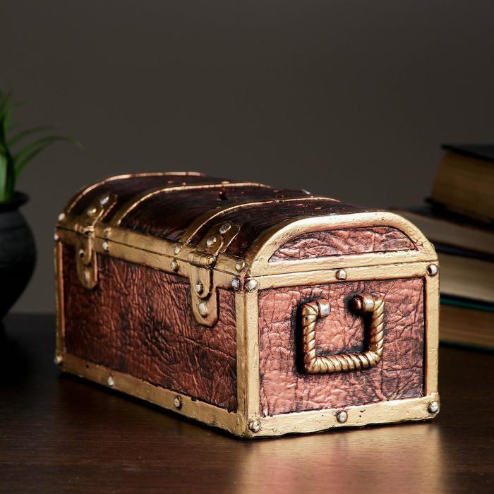 Копилка для денег «Сундук», гипс, 24 см