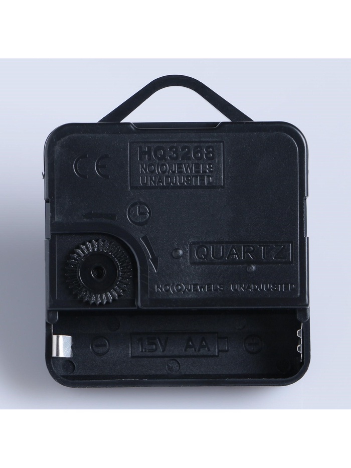 Часовой механизм со стрелками «Соломон-12», плавный ход, шток 16 мм, стрелки 47/65/70 мм