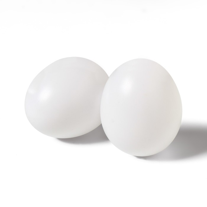 Яйцо искусственное подкладное, для кур, 4×5 см, 1 шт., белое, Greengo