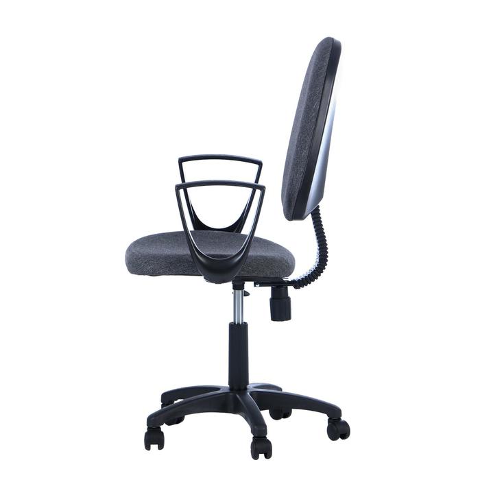 Кресло «Бюрократ» «CH-1300N/3C1», с подлокотниками, на колёсиках, цвет серый