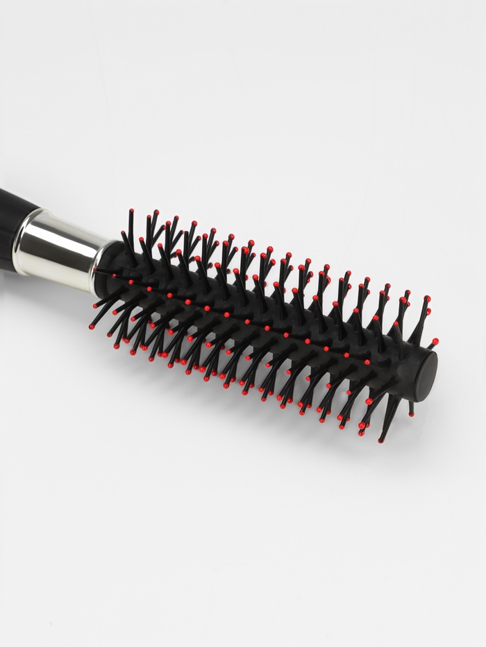 Брашинг для волос, d=15/42 мм, 19.7 (±1) см, чёрный