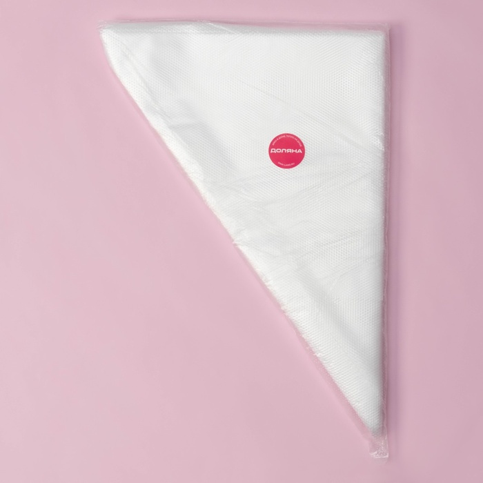 Кондитерские мешки одноразовые Доляна, 30 мкм, 35×24 см (размер L), 100 шт.