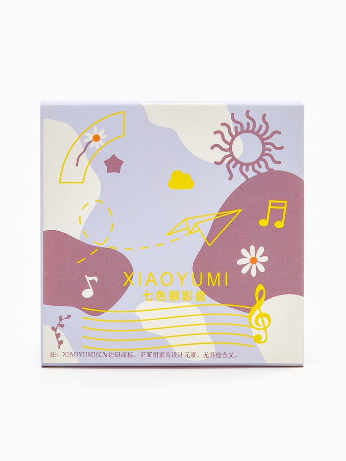 Профессиональная палетка теней для век Pink Explosion, 7 цветов