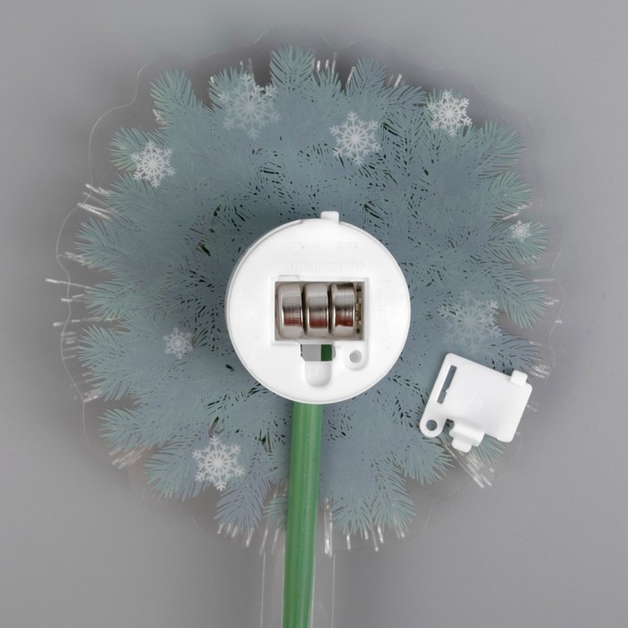 Светодиодная игрушка на палочке «Олень» 10×28×3 см, от батареек LR44×3, свечение тёплое белое