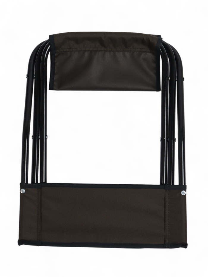 Стул туристический, 70.5×38×41.5 см, до 90 кг, складной, со спинкой, зелёный